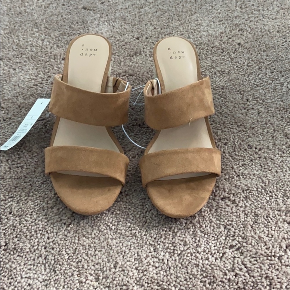 Espadrille Block Heel Pump/Sandal
